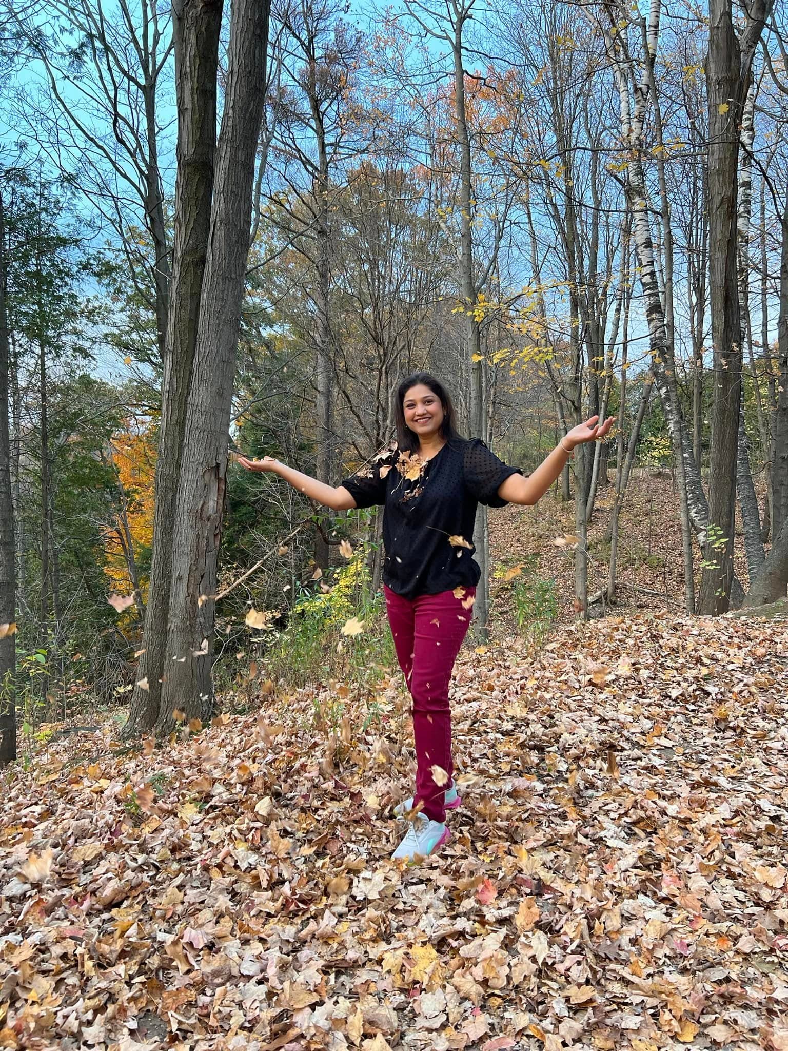Shivani Patwa welcoming you to Ross Holistic Wellness
